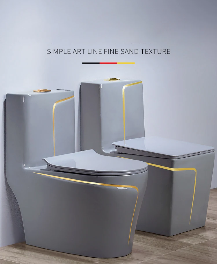 Bathroom Sanitary Ware Goldenline Toilet Ceramic One Piece Modern Round Hotel 3 Years Others Doors Gravity Flushing