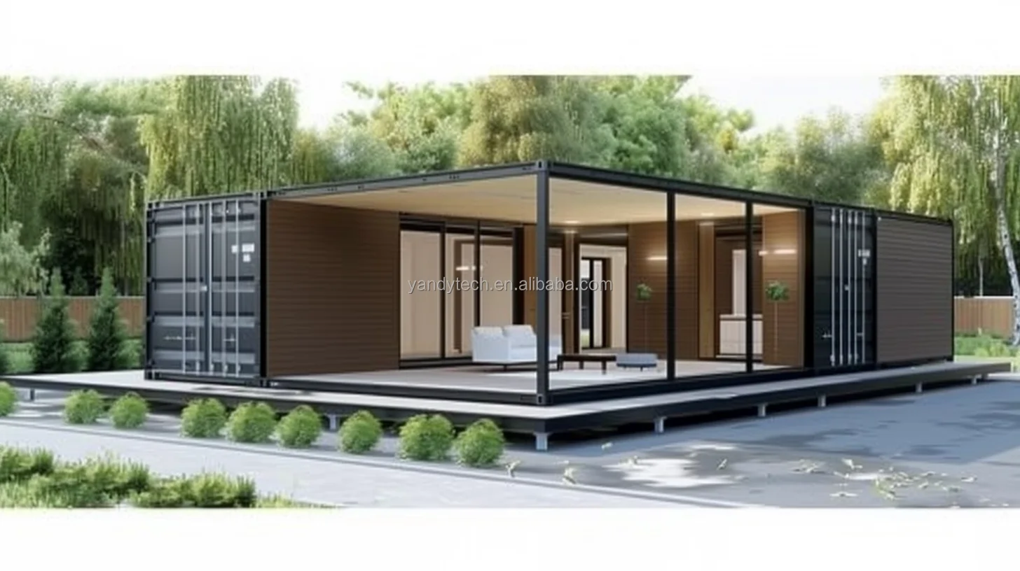 Y&Y 20ft Prefab Steel Container House Quick Assembly Prefabricated ...