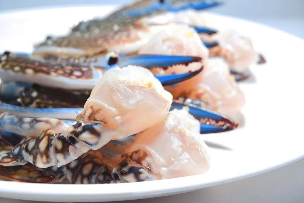 Замороженный синий краб для продажи