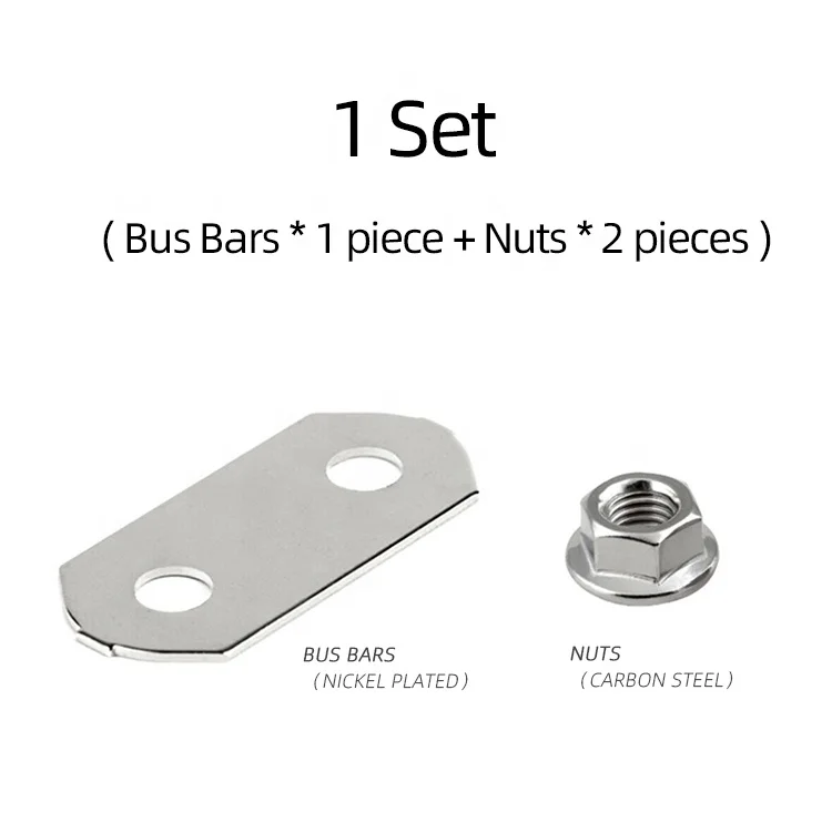 Медные никелированные клеммы, соединительные гайки, медные шины для Toyota Prius Camry, гибридный автомобильный Аккумуляторный модуль