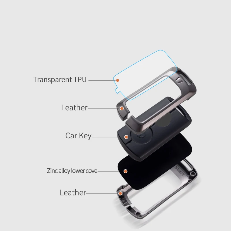 Auto Caso Remote Key Fob Case Shell For Yamaha Nmax 2021/2022 NVX NVX155 XMAX XMAX300 QBIX AEROX JAUNS 2018 2019 Car Accessories