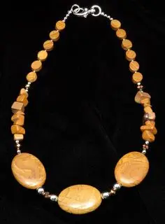 Massive Bakelite Swirls Necklace  Statement Chunky Acrylic Indian Jewelry Irregular DIY Wholesale Necklace Women Popular Resin