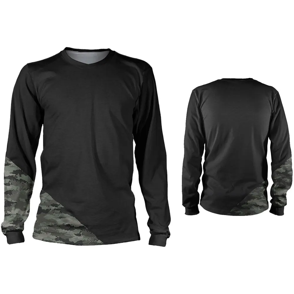 Wholesale Custom Printed short sleeve dirt bike off road motocross long sleeve jersey racing shirts for sale