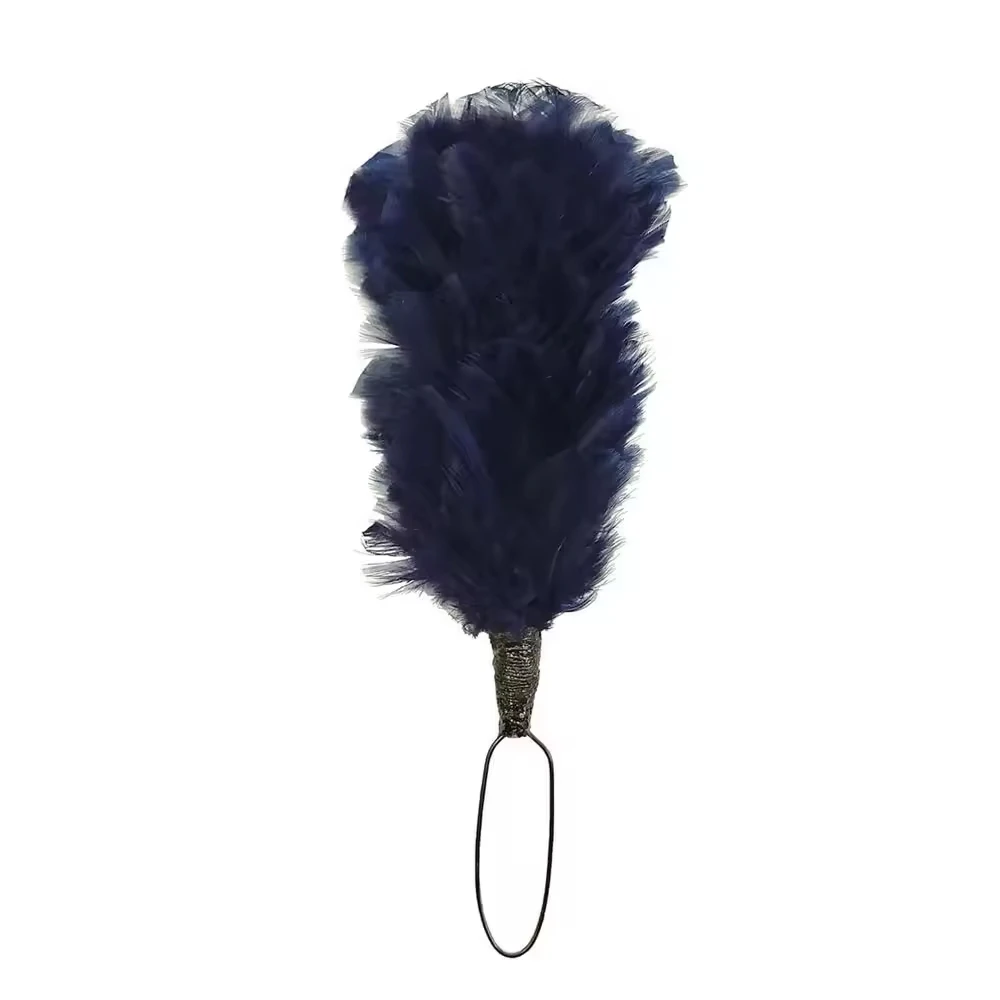 Best Selling newest ostrich plumes deep purple ostrich feathers flower decoration plumes hackle feathers trim