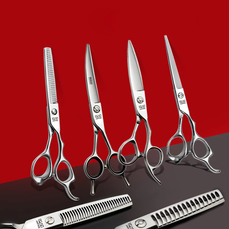 MACLURA SURGICAL 6.0 inch Hair Cutting Scissors Set Hairdressing Salon Scissors Kit Stainless Steel Professional Customized LOGO