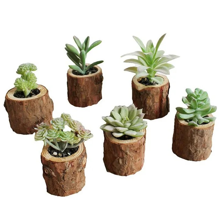 Good Quality natural wooden flower vase classic style for home decor table ware decor and for sale best piece