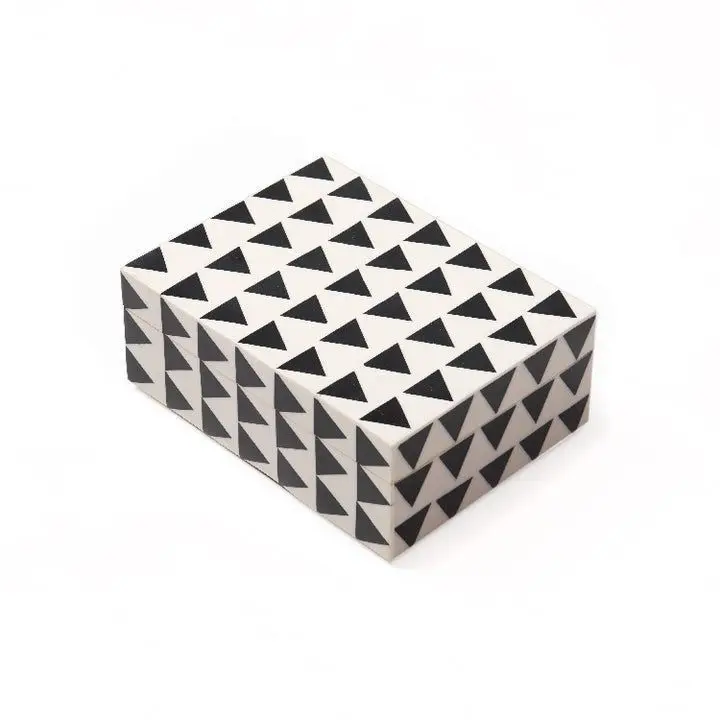 New Collection Trending handmade customized resin jewelry box Decorative storage box Epoxy resin gift box