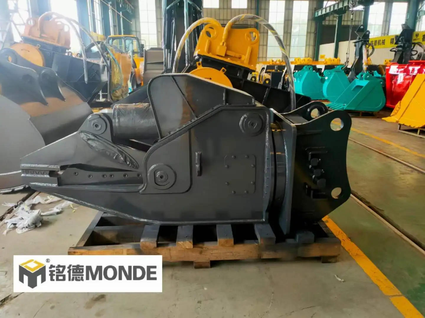 Monde excavator attachments Dismantle Cutter Hydraulic car scrap Shear