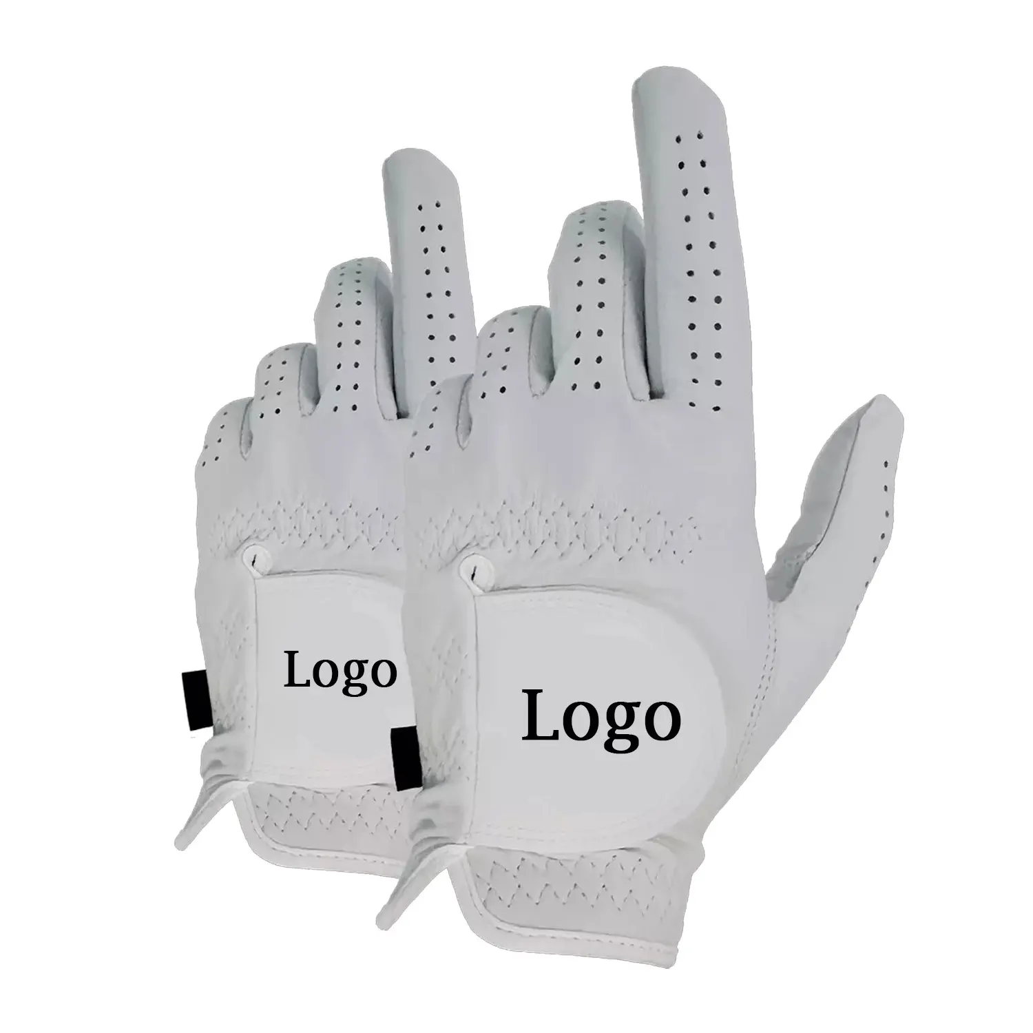 Buy Professional Custom Colors Mens Golf Glove Premium Left Hand Wholesale Cabretta Leather Custom Golf Gloves For Men Women