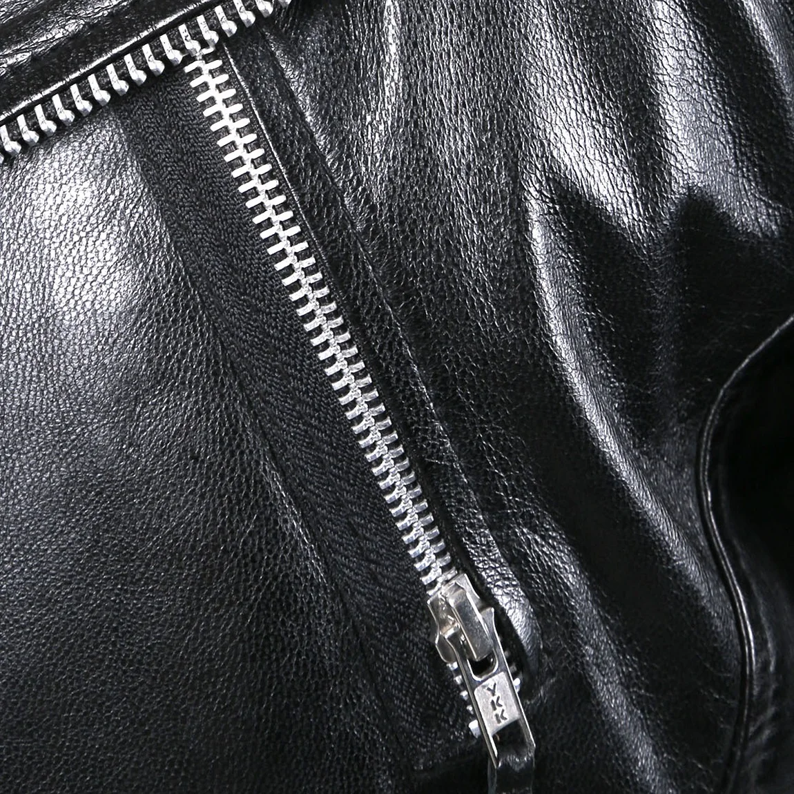 Mens Pockets Leather Jackets Long Sleeve Cruise Man Leather Jacket Leather Slim Fit Riders Zipper Jacket