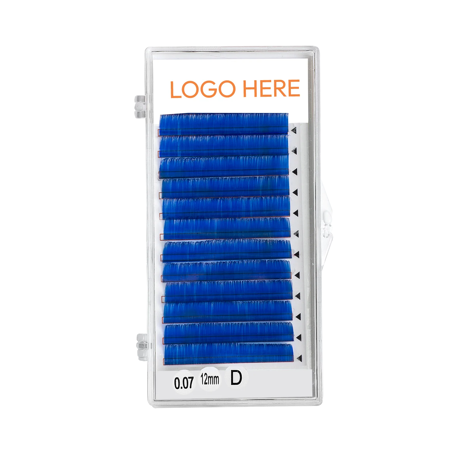 Color Classic Russian Mega Volume Lashes Mixed Single length Synthetic Hair Handmade With Custom Logo Packaging Box Lashes