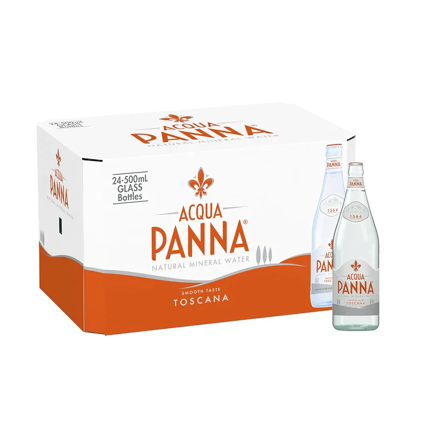 Bulk sales cheap Acqua Panna Natural Still Water Glass 250ml Pack of 24 Pure acqua panna natural spring water