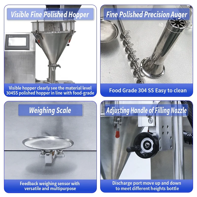 Buying Hot Sale Ors Powder Filling Machine Semi Automatic / Powder Filler Machinery Hot sale in Turkey