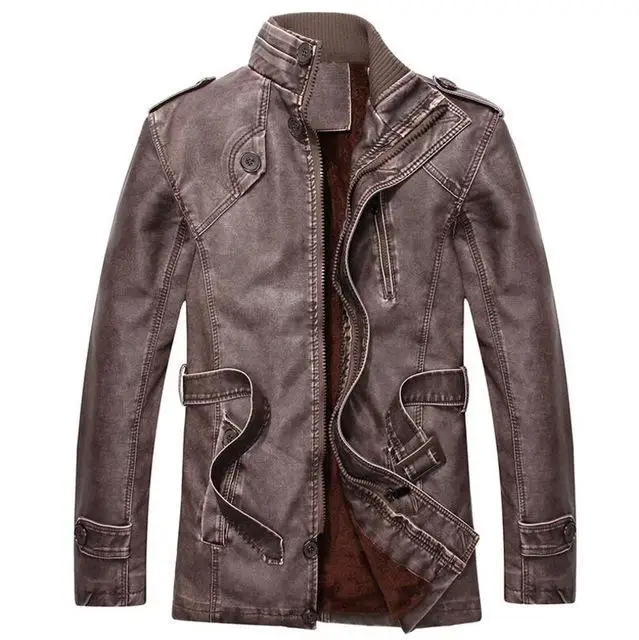 Premium Quality Custom 2022 Latest Design Leather Men Jacket Wholesale Customized Color Size Style ODM