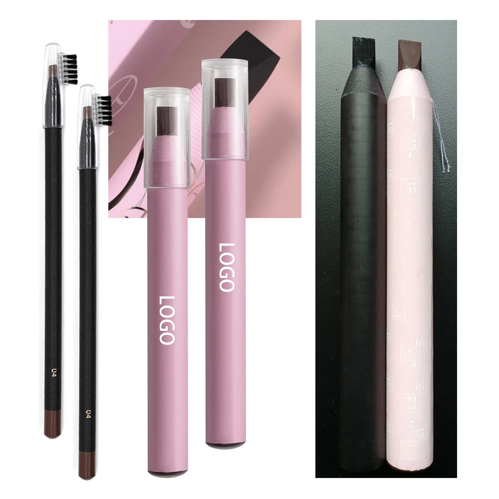 Готовый запас, частная марка, Microblading, принадлежности Lapiz Jumbo для Cejas, твердая косметика, Перманентный макияж Pmu, ручка для бровей