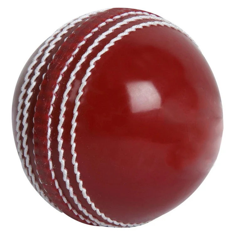 Red Leather Cricket Hard Ball for professional High quality Hard Ball For Matches and Training / Customize colors and logo