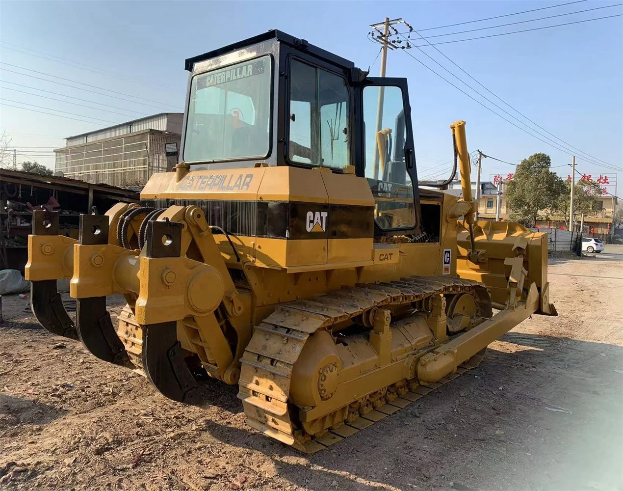 Used Original Caterpillar Bulldozer D7 of CAT D7G Dozer with Winch and ripper