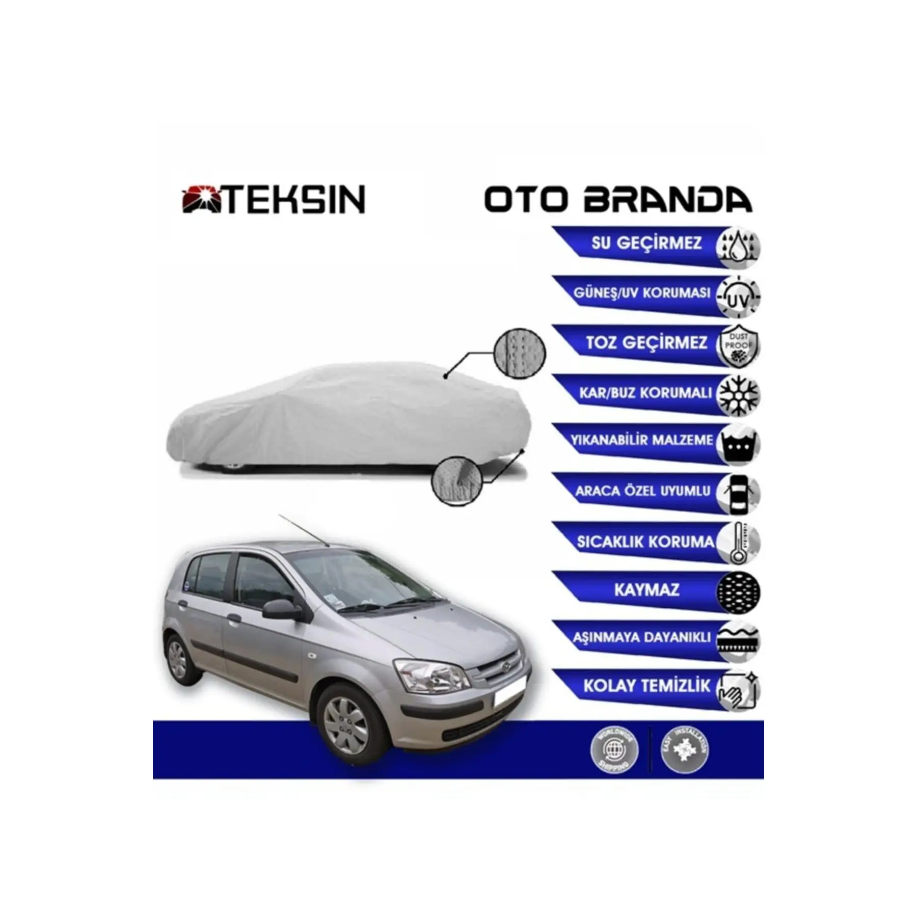 Hyundai Getz совместимый автоматический брезент
