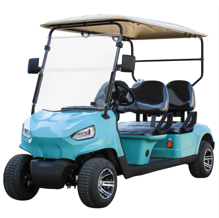 72v 4kw 5kw 7.5kw Lithium Battery Electric Off-road 4 Seater Golf Cart car Classic Golf Carts