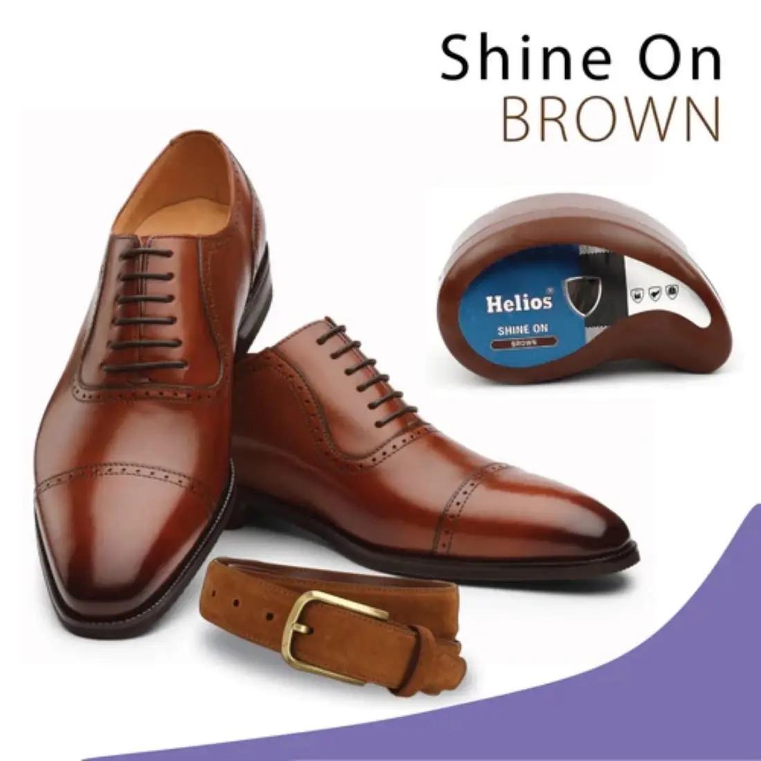Hot Sale Shoe Polish Bulk Quantity Wholesale Price Available Instant Shiner Shine On for Leather Shoe By Helious From India