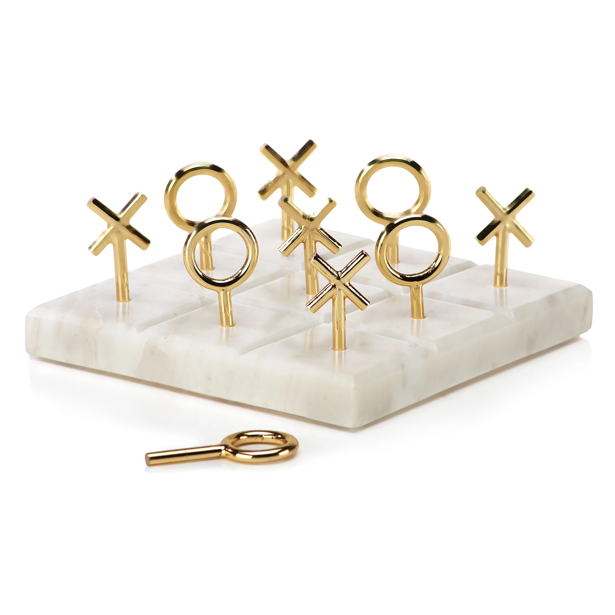 Белый Мраморный tic tac toe идеальный подарок на день рождения Tic Tac Toe комнатная игра высшего качества для детей и семьи настольные игры