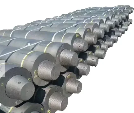China Manufacturer High Carbon UHP/High Power/RP 100 200 300 400 500 600 700mm Graphite Electrode