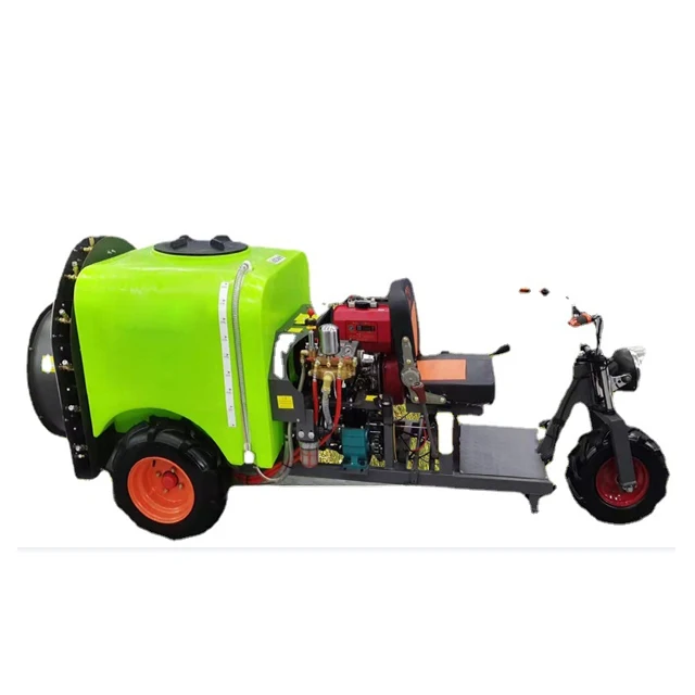 Chinese manufacturer four wheel ride on sprayer corn wheat folding rod sprayer
