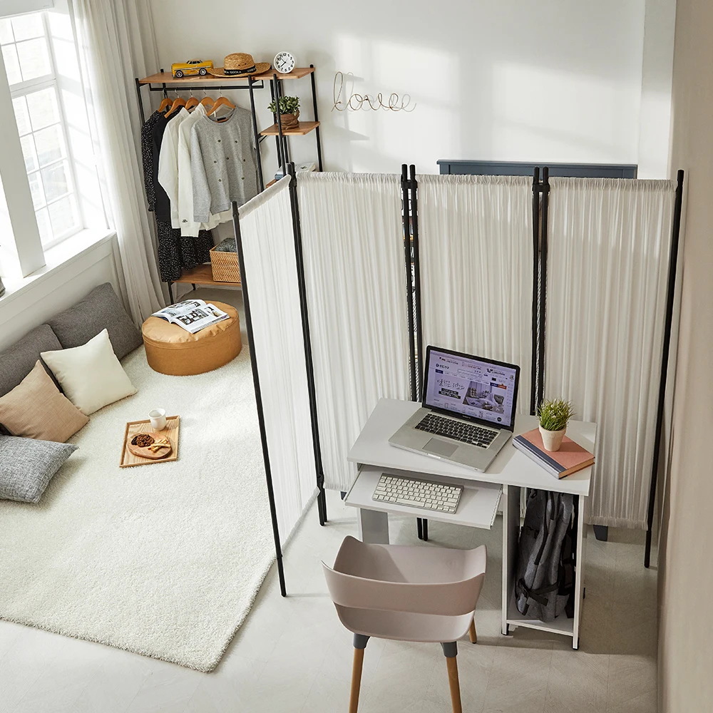 Индивидуальная офисная перегородка портативный мобильный разделитель перегородки для гостиной 2-3-4 панели