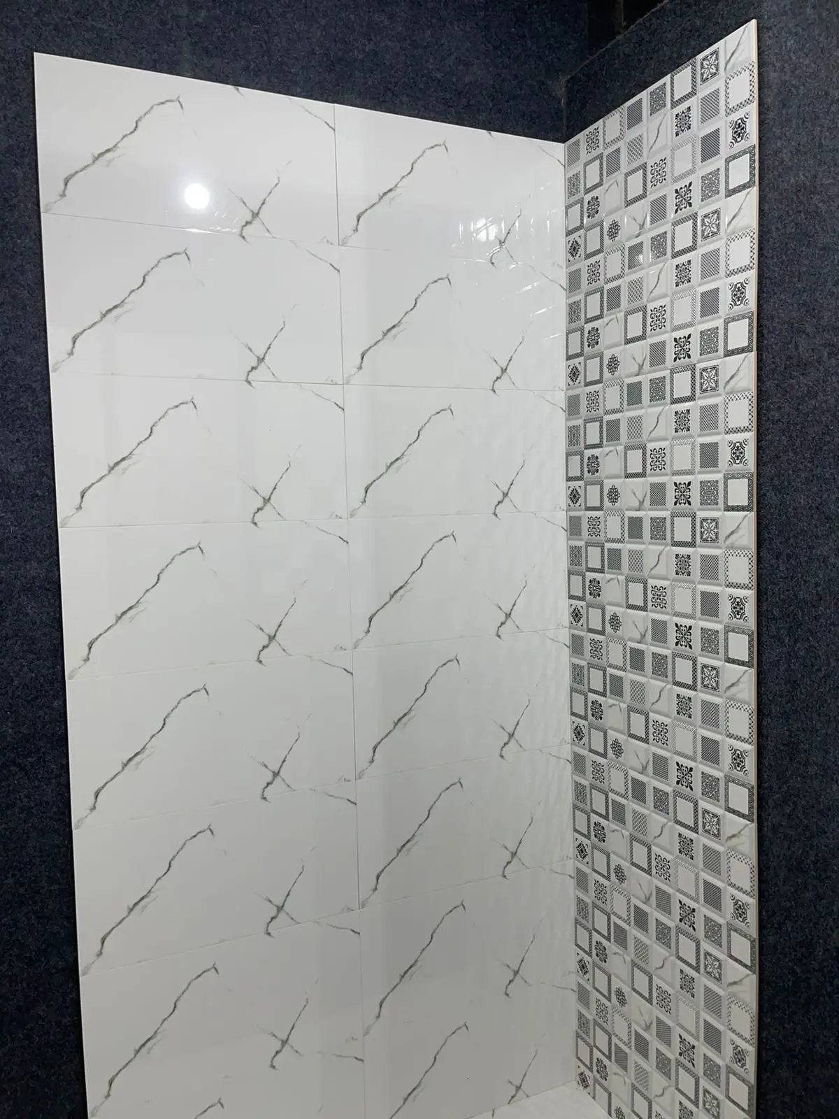 Digital Ceramic Wall Tiles of 300x600 mm Square shaped and Glossy and Matt Surface manufactured in India.