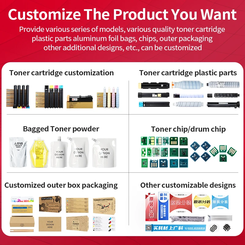 Tn-321 For Konica Minolta Bizhub C224 C284 C364 C454 C554 C7822 C7828 TN321 Toner Cartridge
