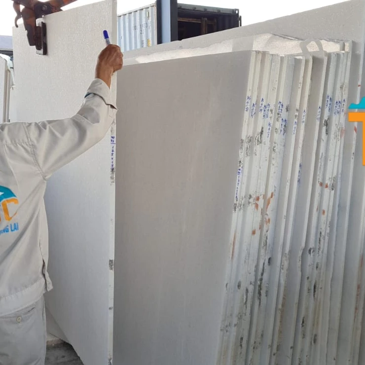 CRYSTAL WHITE MARBLE SLAB COUNTERTOP FLOOR STONE ONYX