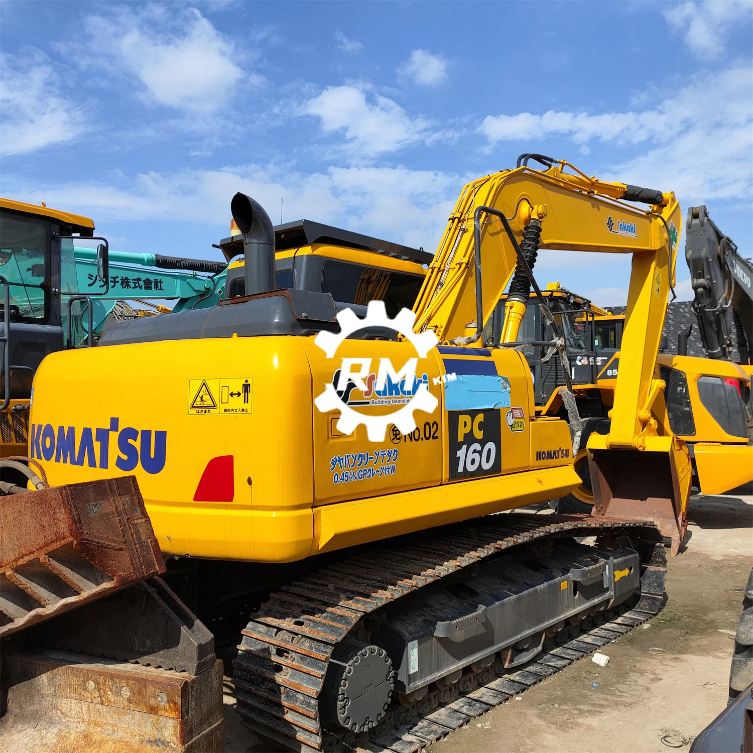 Good operation used KomatsuPC160,Komatsu PC130 PC160 PC138 komatsu industrial pc160 made in JAPAN in stock