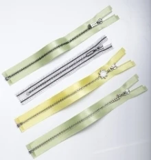 #8 Polished Garment Handbag Designer Brand Gunmetal Gold Silver Symmetrical Corn Teeth Metal Zipper