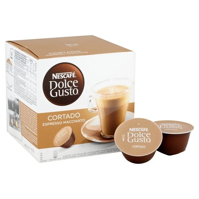 Nescafes Dolce Gusto Cafe Au Lait кофейные стручки 16 упаковок