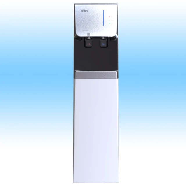 Home and Office Water Dispenser with High Quality water filter for Hot and Cold water purifier, Color option Gray-White