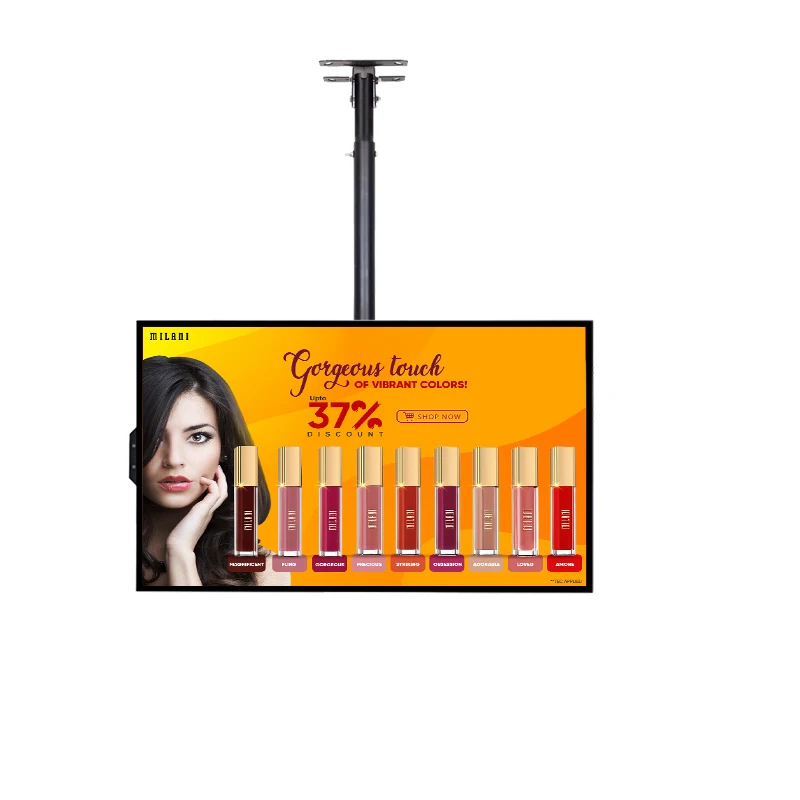 Hot Selling 700~3500 Nits 49 inch LCD SDK Tv Touch Screen Kiosk Outdoor Electronic Advertising Screen for Shopping Mall NAS