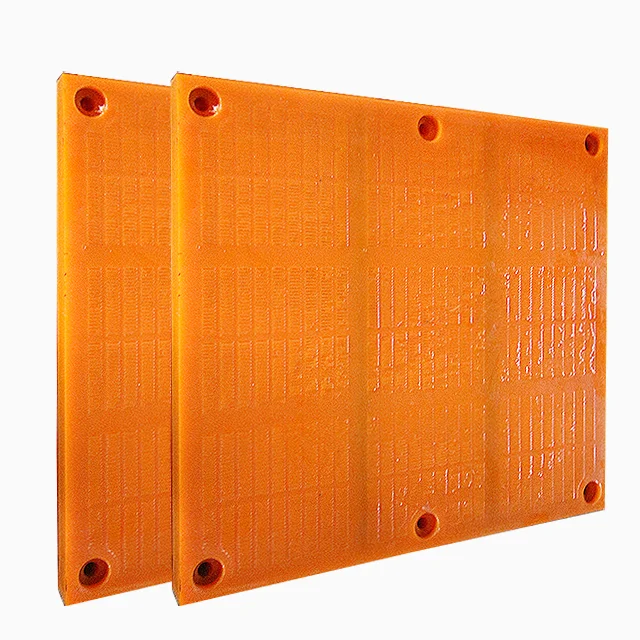 Polyurethane dewatering vibrating screen standard length500mm*600mm vibrating screen