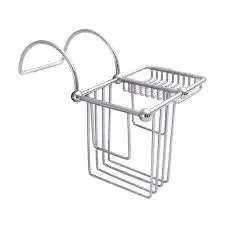 3 Tier Bathroom Caddy Hanging Faucet Drain Rack Sponge Holder  Wall Mounted for Kitchen Bathroom
