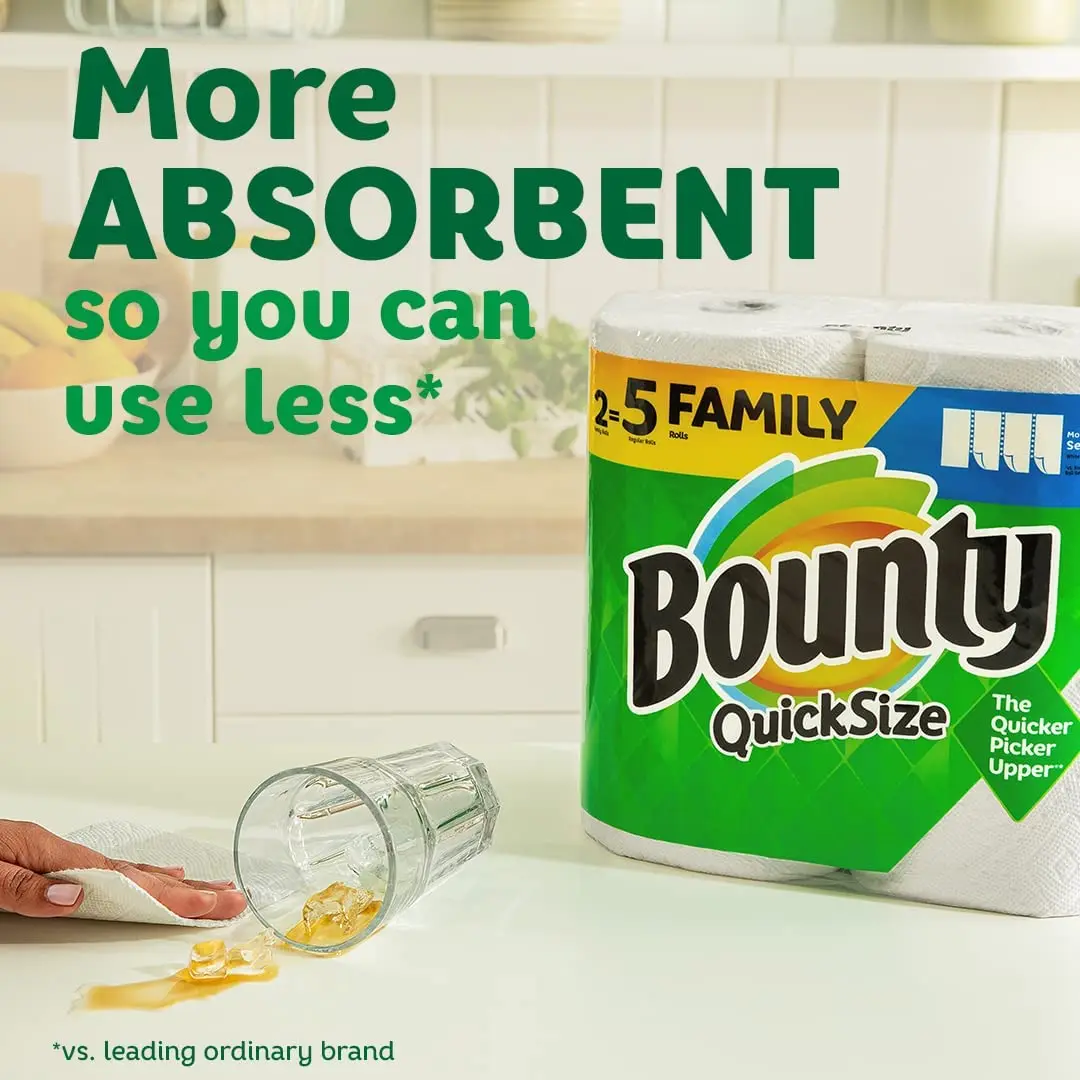 Оптовая продажа бумажные полотенца быстрого размера Bounnty 8 =