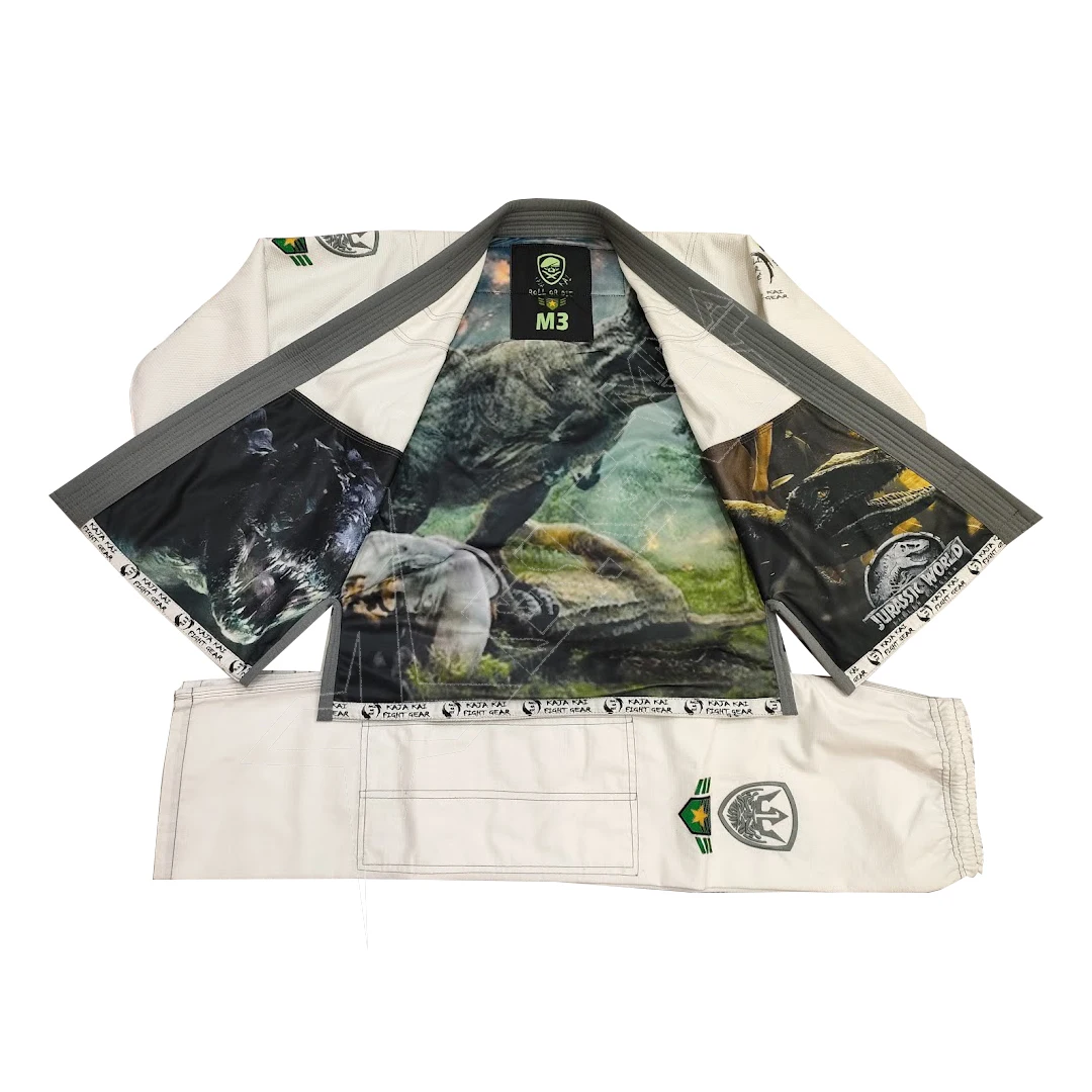 Белое кимоно BJJ Gi Jiu Jitsu для взрослых