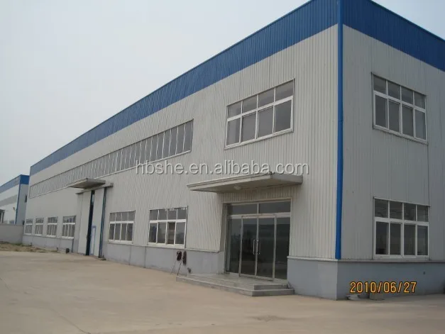 Galvanized Metal Frame Structure Prefabricated Warehouse steel Structure building