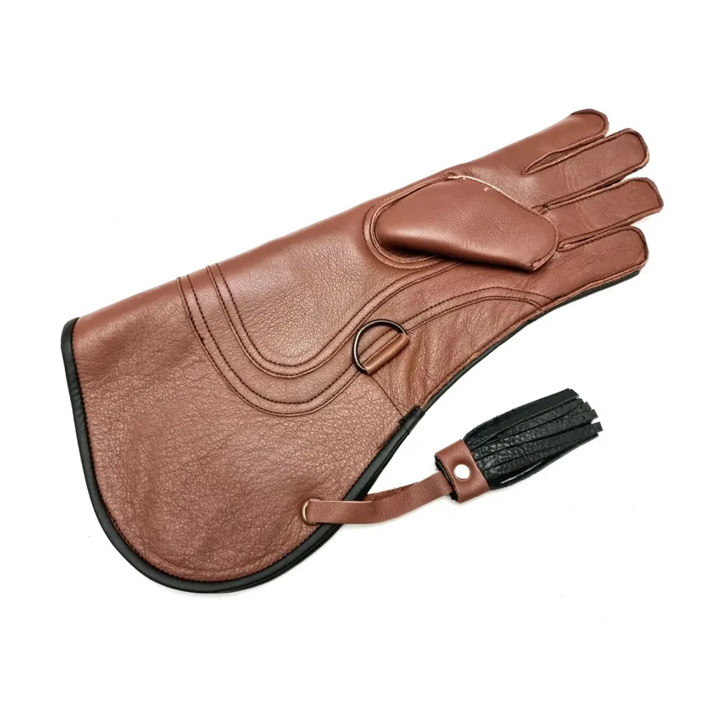 Custom Hot selling top trending low MOQ Wholesale Falconry Gloves and Hunting Product Falcon Tools Glove