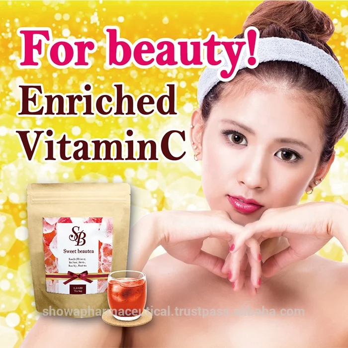 Detox tea slimming weight loss fit skinny ice soft drink with herbal flower roselle hibiscus tea made in japan oem available