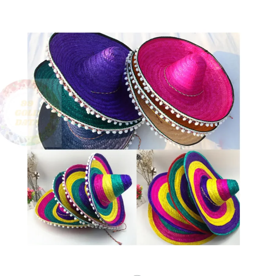 Celebrate the Beauty of Tradition with High-Quality Vietnamese Mexican Straw Hats-Handwoven with Love