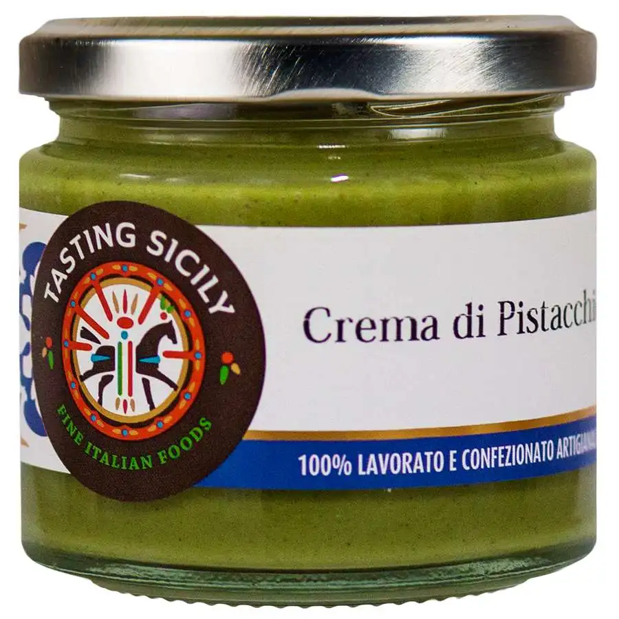 Top Quality 170g Pistachio sweet cream Ideal to be spread on a slice of homemade bread