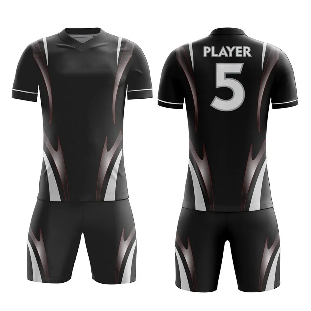 Sports Wears High Quality Soccer Uniforms at Wholesale Low Price / Customized Logo Quick Dry Soccer uniform With Sublimation