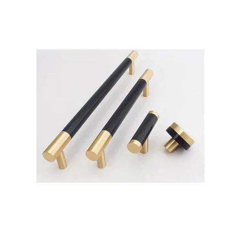 Luxury Brass and Marble Door Handle for Wardrobe and Cabinet Door Brass & Marble Door Handle at Low Price