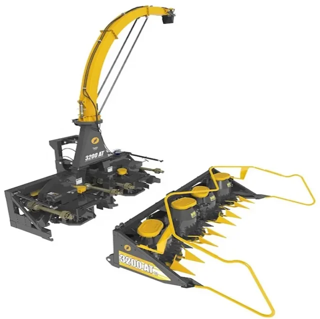 HIGH QUALITY 4/5 ROW INDEPENDENT CORN SILAGE MACHINE WITH ELECTRO HYDRAULIC CONTROL SYSTEM