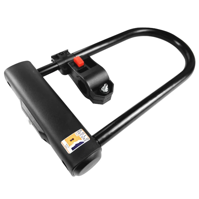 High Security U Lock Awarded The Silver Bike Motorcycle Electric Bike TW Inner Size: (W) 110 Mm * (H) 230 Mm Dimple Key ABA