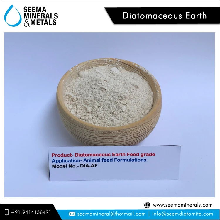Bulk Distributor Selling Best Grade Off-White Color 100% Natural Diatomaceous Earth Grains for Animal Bedding